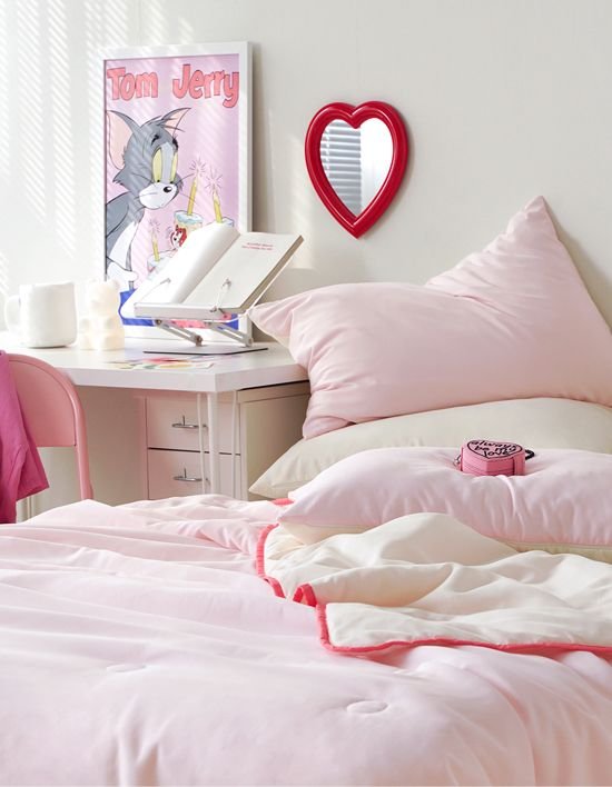 [누비지오] 고로고로 고밀도 간절기 차렵이불세트 4colors (SS/Q)