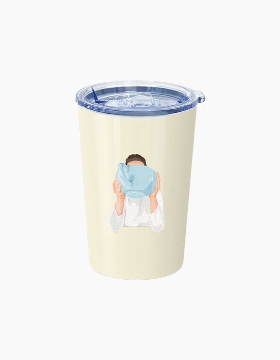 [아티쉬] 텀블러컵 430ml (Big Cup, 지젤 데켈) (단품)
