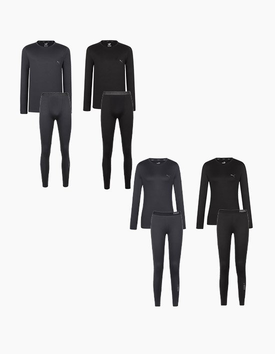 [푸마] 퓨징 크루넥 웜웨어 남녀 상하의 2종 택일