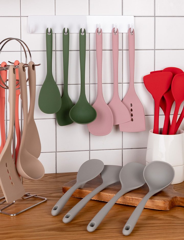 [코지테이블] 국내생산 실리잇 실리콘 알뜰 조리도구 (6 type / 6 color)