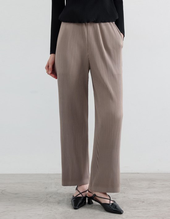 [플리츠무드] 25FW 에센셜 릴렉싱 플리츠 팬츠_2colors