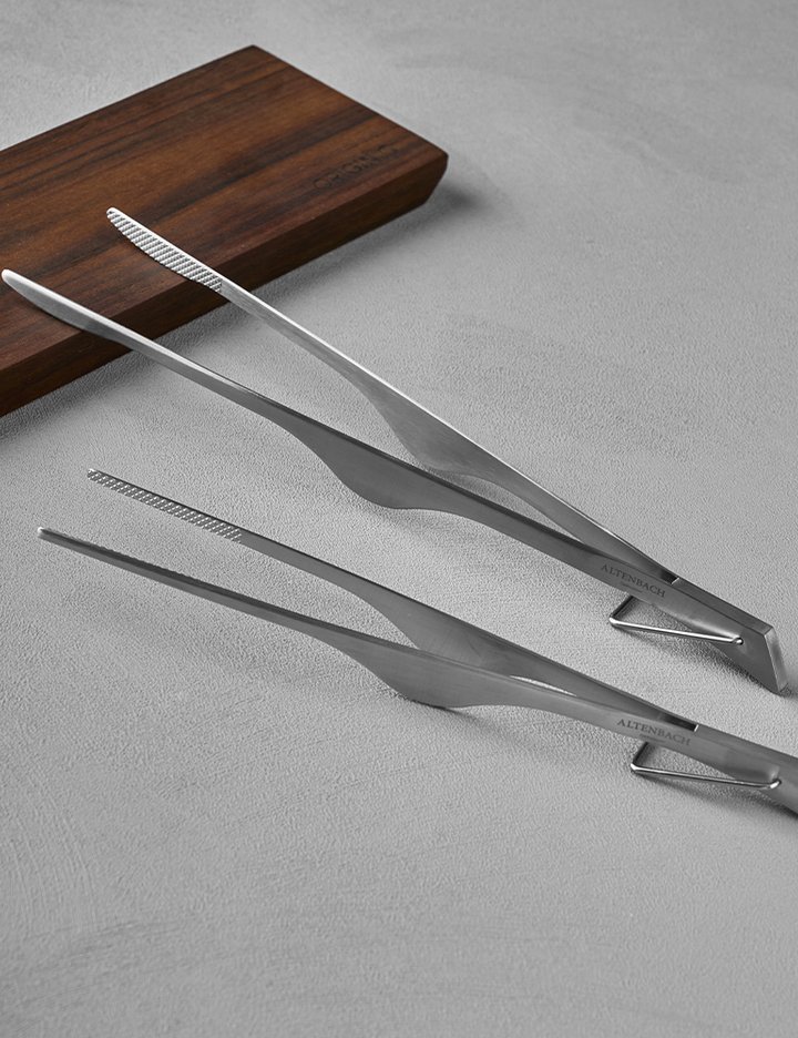 [알텐바흐] 파인그립 스텐 핀셋 집게 2종 세트 (단품)