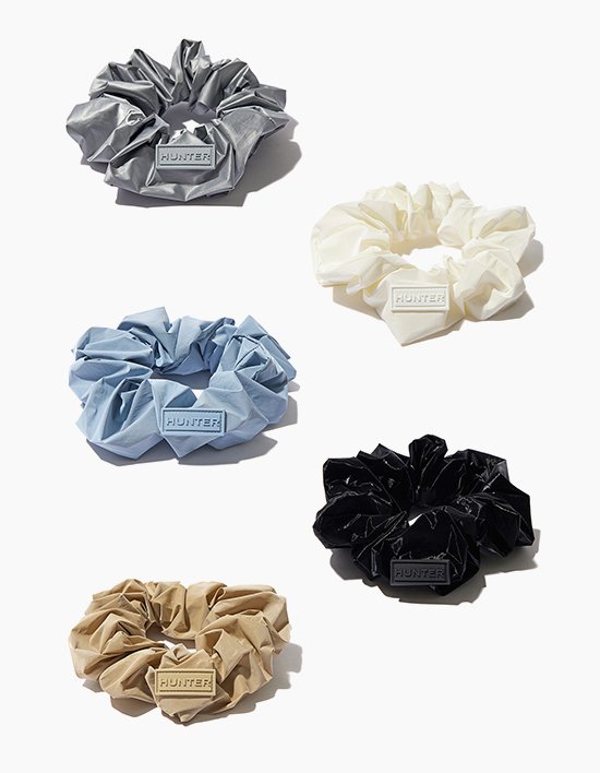 [헌터] 글로시 헤어 스크런치 5종 (택1)