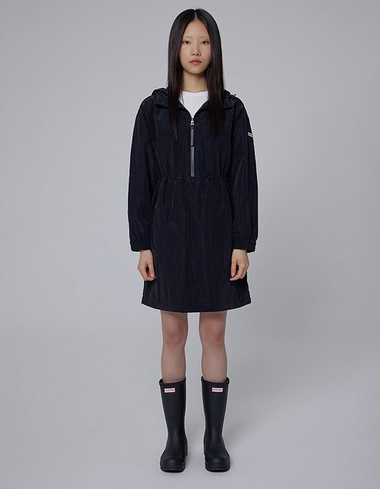 [헌터] 오리지날 우븐 원피스 - 블랙 HDW0001AEZBLK