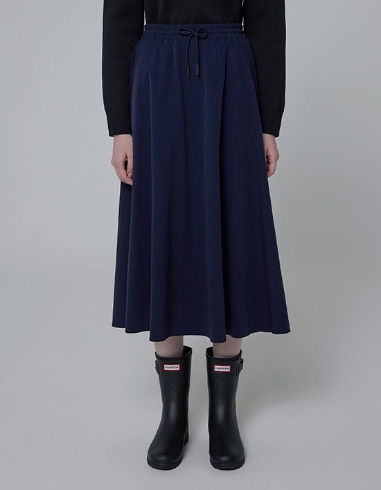 [헌터] 우븐 플레어 스커트 2종 (택1)