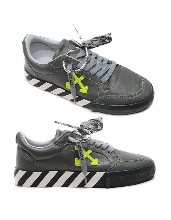 [오프화이트] 20FW 남성 로우 벌크 스니커즈 OMIA085F20LEA004097020F