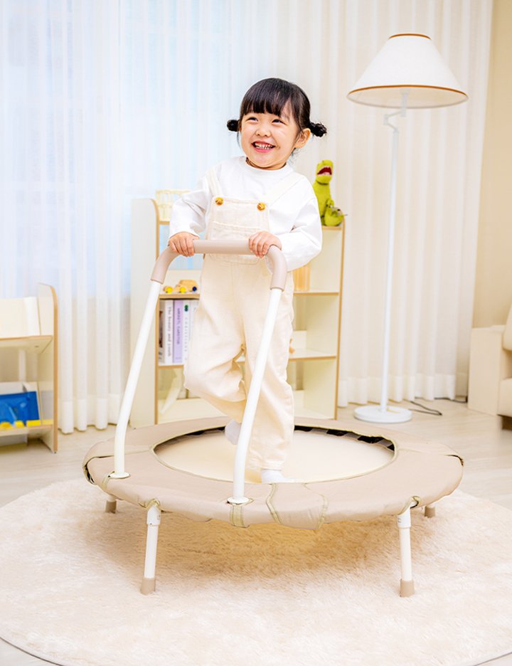 [아가드] 3 in 1 트램폴린 유아 방방이 아기 트램펄린 점핑 실내놀이기구