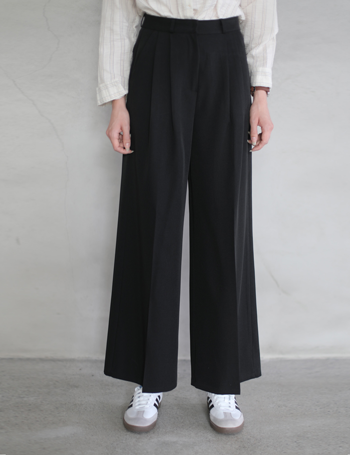 [슬로우롤리] 슬릭 컴포트 리어웨이스트 팬츠 3 colors (택 1)