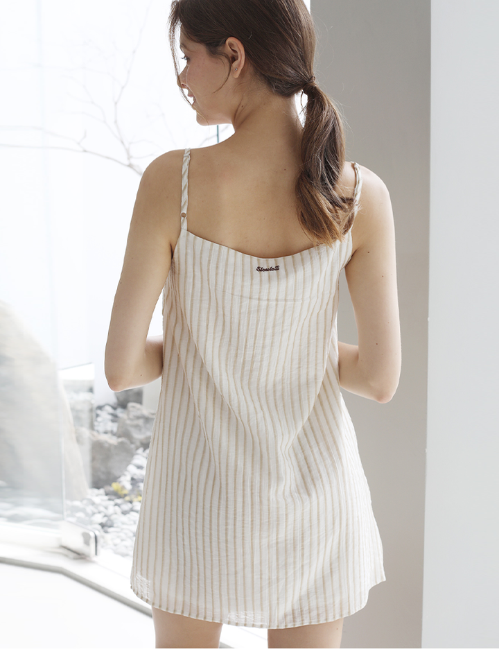[슬로우롤리] 스트라이프 베이비돌 미니 드레스 3 colors (택 1)