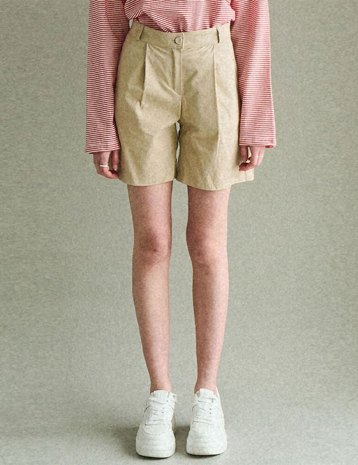 [슬로우롤리] 베이직 핀턱 쇼츠 2 colors (택 1)