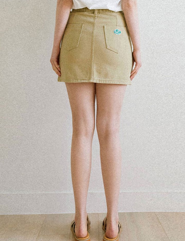 [슬로우롤리] 코튼 미니 스커트 4 colors (택 1)