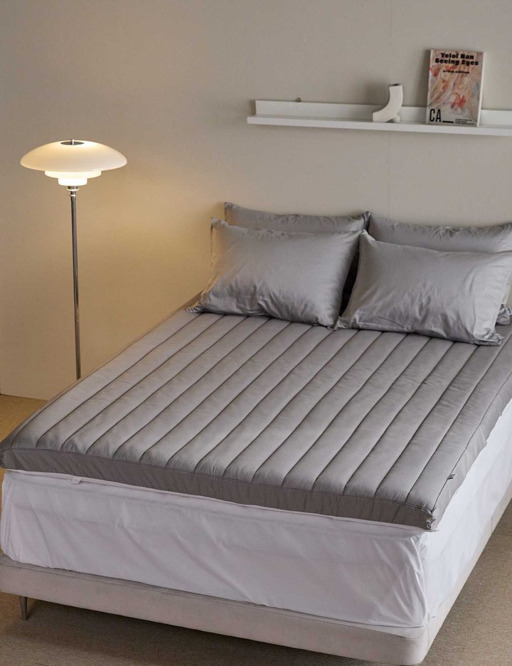 [바운티풀] 호텔베딩 순면 토퍼커버 12컬러 (택1)