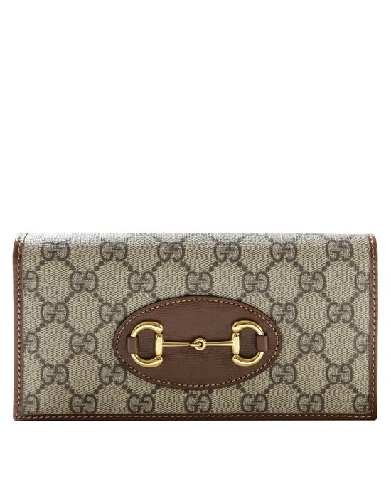 [구찌] 24FW 621892 92TCG 8563 여성 홀스빗 1955 체인 장지갑