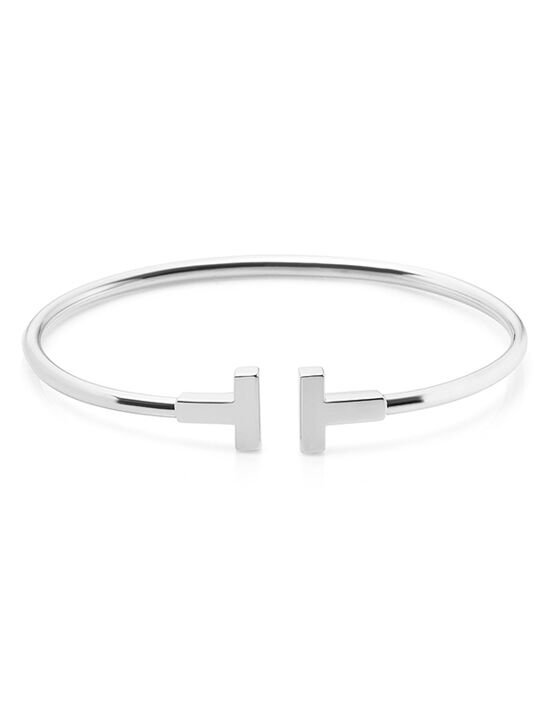 [티파니앤코] 33450842 여성 18K 화이트골드 팔찌