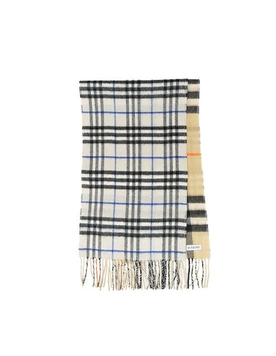 [버버리] 체크 리버시블 캐시미어 공용 머플러 8090952
