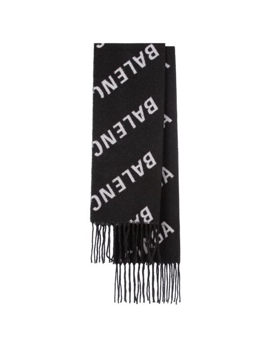 [발렌시아가] 투페이스 로고 맥시 머플러 697725 421B1 1077