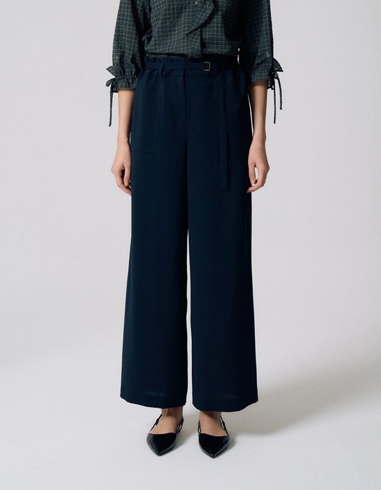 [앤클라인]와이드 벨트 슬렉스 N5HF09