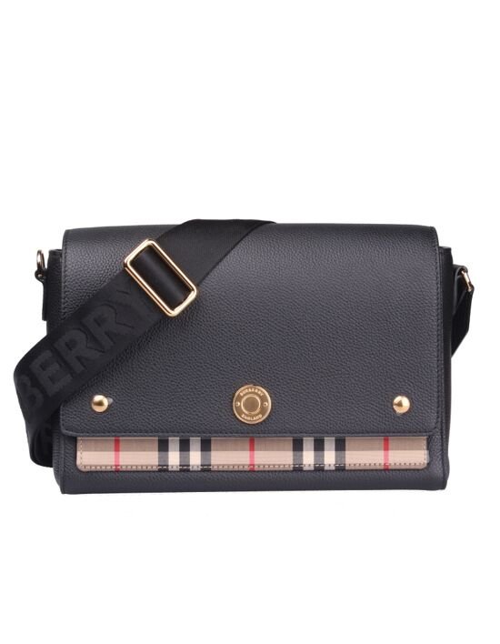 [버버리] 노트 크로스바디 100 송아지 가죽 여성 크로스백 80 110