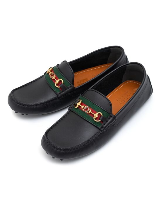 [구찌] 남성 웹 드라이빙 슈즈 624698 1XH10 1066