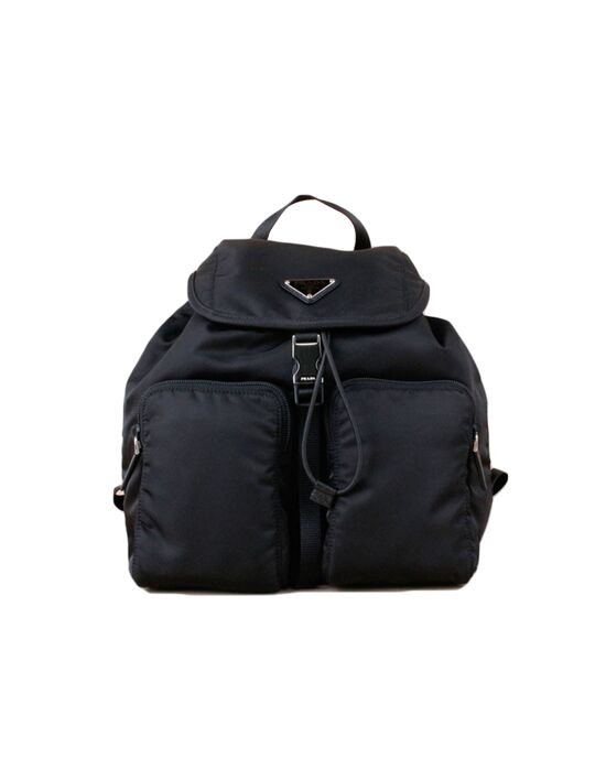 [프라다] 나일론 삼각로고 백팩 블랙 스몰 1BZ070 ZOT F0002