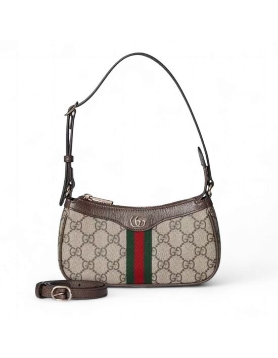 [구찌] 여자가방 오피디아 미니숄더백 미니백 베이지 다크브라운 838465