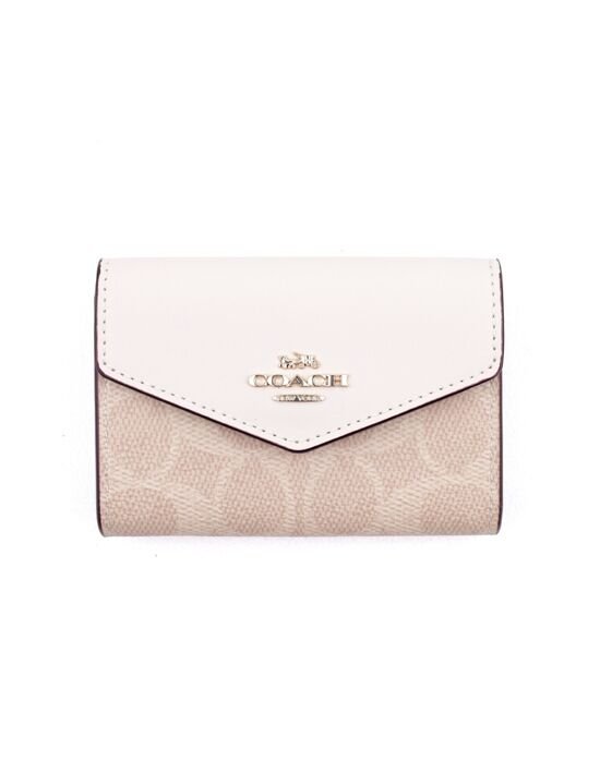 [코치] 카드지갑 여성 명품 가죽 명함 카드슬롯 홀더 똑딱이 지갑 CZ272IMXDM