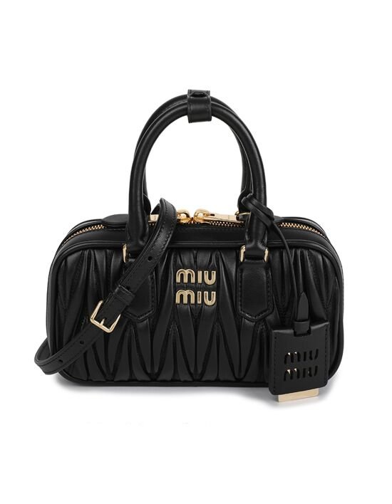 [미우 미우] 라프리마 아르카디 마테라쎄 나파 가죽 미니백 5BP088 AN88 F0002