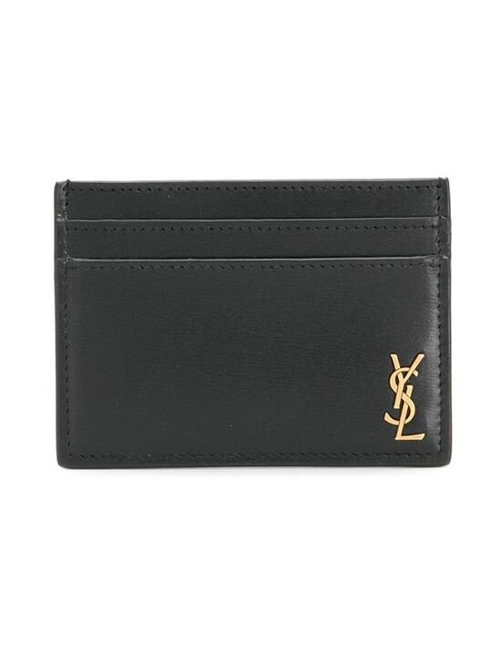[생로랑] 타이니 모노그램 카드지갑 블랙 607603 02G0W 1000