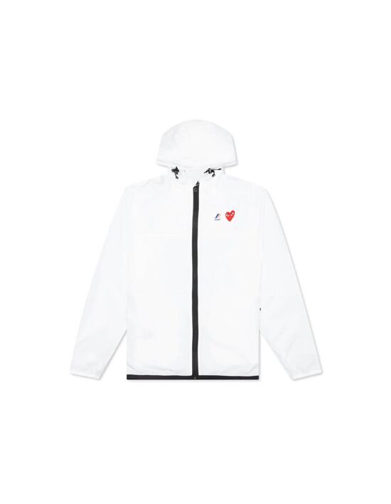 [꼼데가르송] 25FW 여성 X K WAY 레드 와펜 자켓 AZ J501 051 3