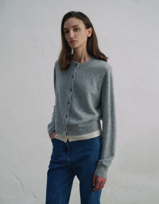 [앤클라인]레이어드 울 가디건 N5HW06