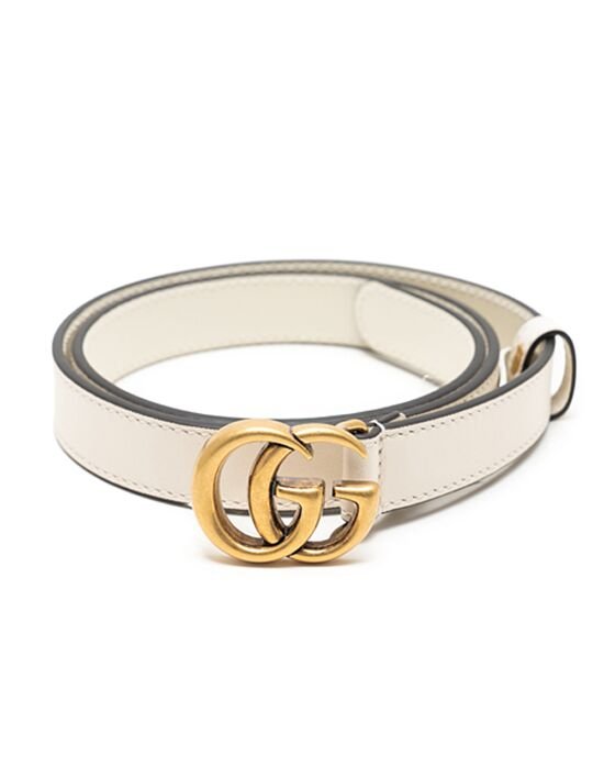 [구찌] 여성 마몬트 더블 G 버클 벨트 409417 AP00T 9022