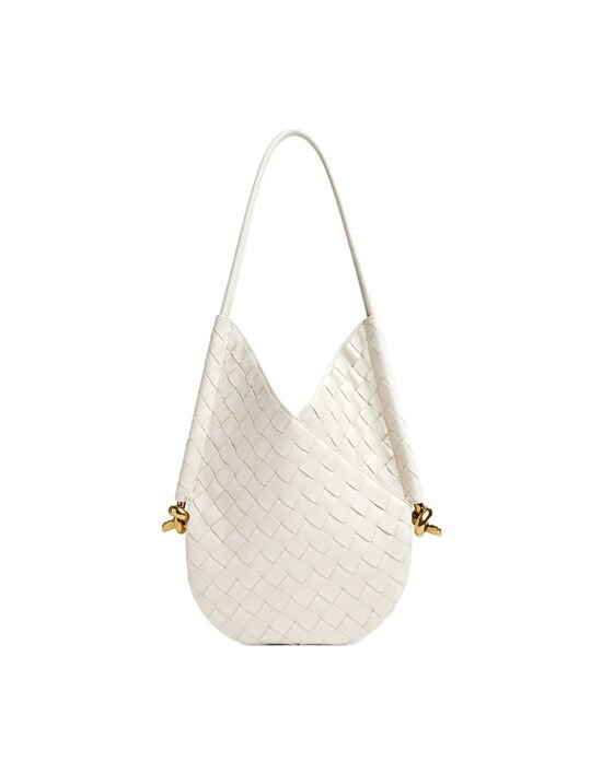 [보테가 베네타] 솔스티스 스몰 숄더백 화이트 740898 VCPP1 9092