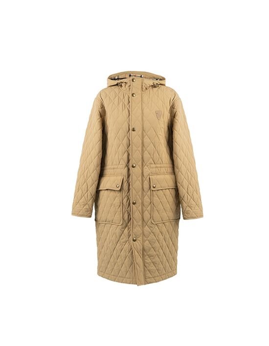 [버버리] 다이아몬드 퀼팅 여성 롱 점퍼 8097997