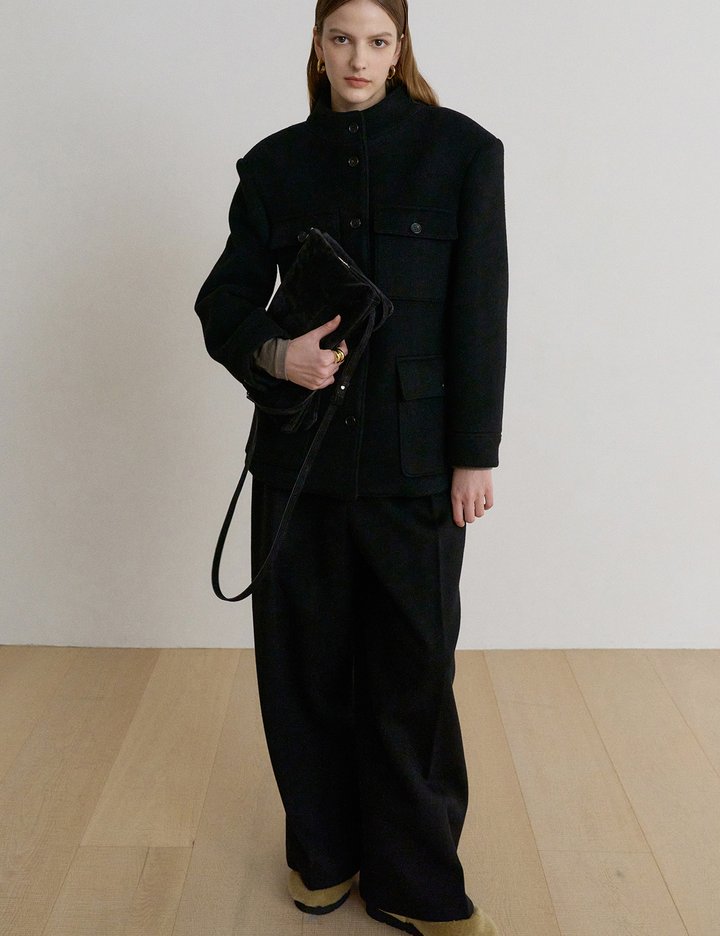 [블러썸에이치컴퍼니] 딜 울캐시 자켓