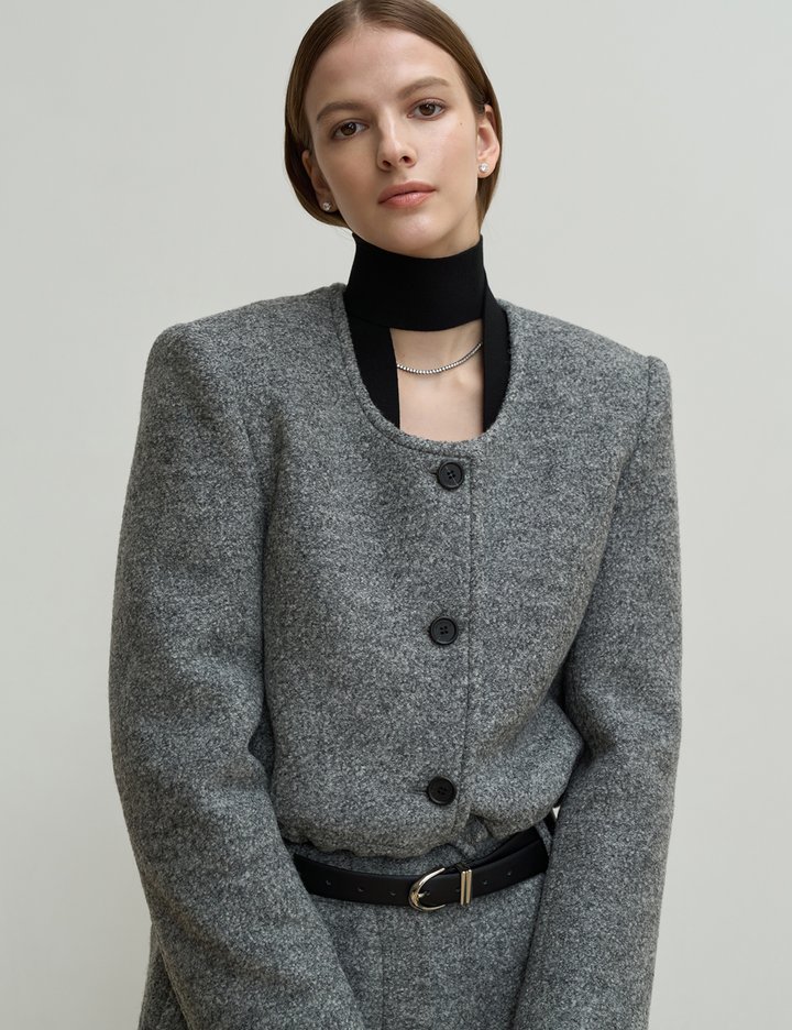 [블러썸에이치컴퍼니] 레브 크롭 자켓 4종 (택1)