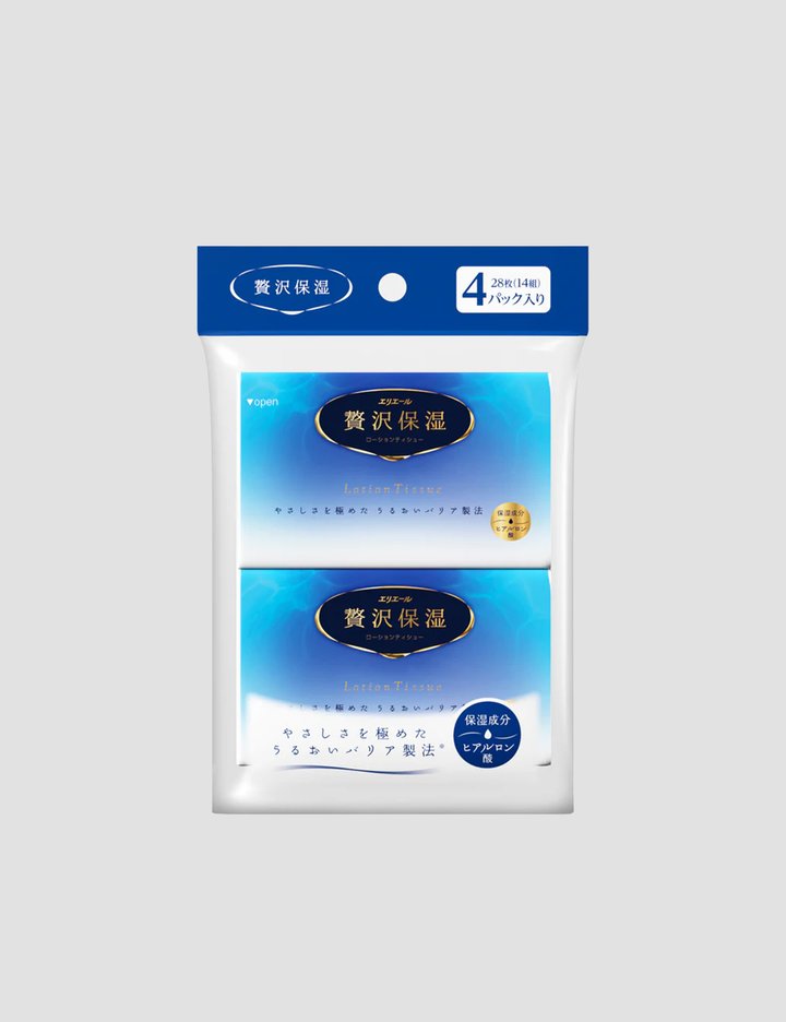 [에리에르] 프리미엄 로션 미용티슈 포켓형 (14매 X 4입)