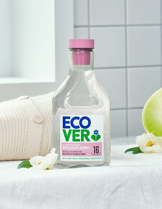 [에코버] 울세탁세제 수련꽃 허니듀 750ml