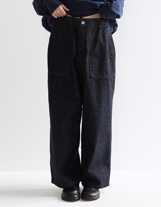 [고드나트] 쿠로키 원워시드 인디고 데님 팬츠(Japan fabric)