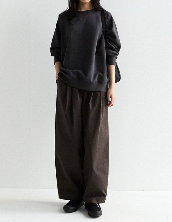 [고드나트] 아뜰리에 밴딩 팬츠(브라운)