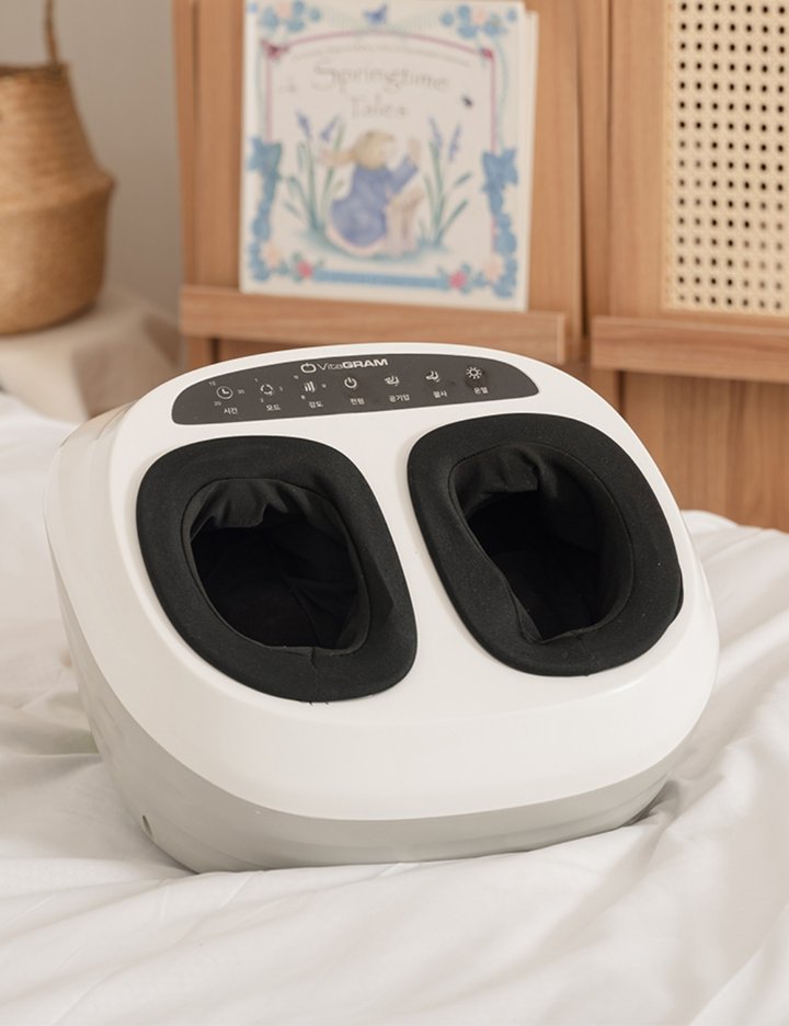 [비타그램] 파워 에어돔 온열 공기압 발 마사지기 VG-FT1000 (단일상품)