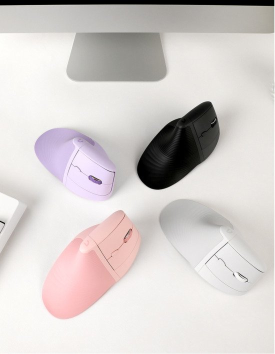 [앱코] 인체 공학 WIRELESS FREE 무선 버티컬 마우스