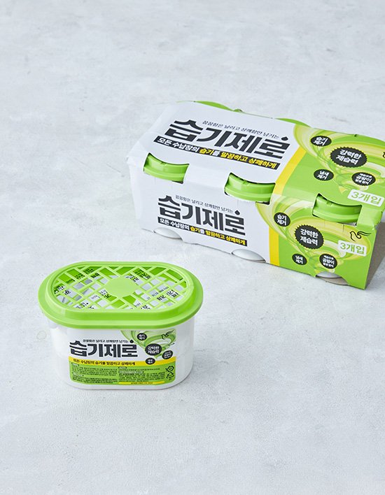 [피죤] 습기제로 제습제 275g 3입/8입 (택1)