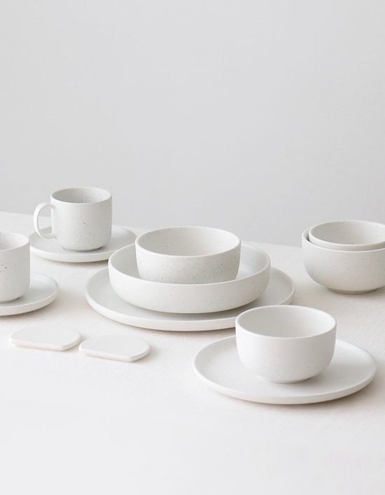 [카모메키친] 퓨어 2인 식기세트 (SET)