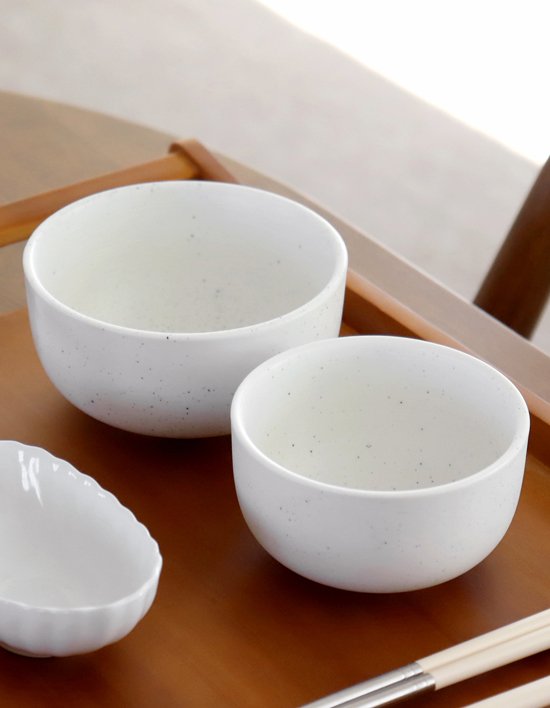 [카모메키친] 퓨어 밥공기/국공기 2P 세트 2종 (택1)