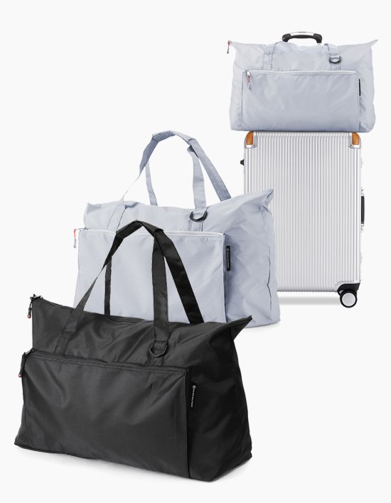 [스위스밀리터리] 캐리어 여행용 폴딩백 보스턴백 보조 가방 결합백 2종 (택1)