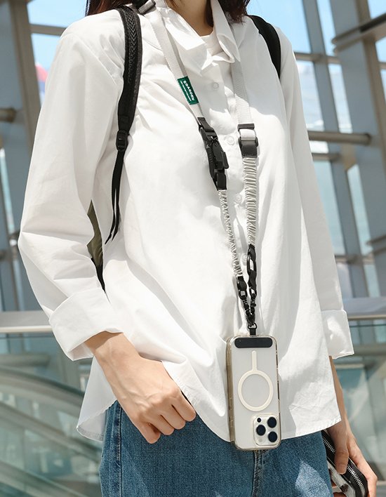 [에가든] 트래블러 슬링 크로스 스트랩 핸드폰 목걸이 줄