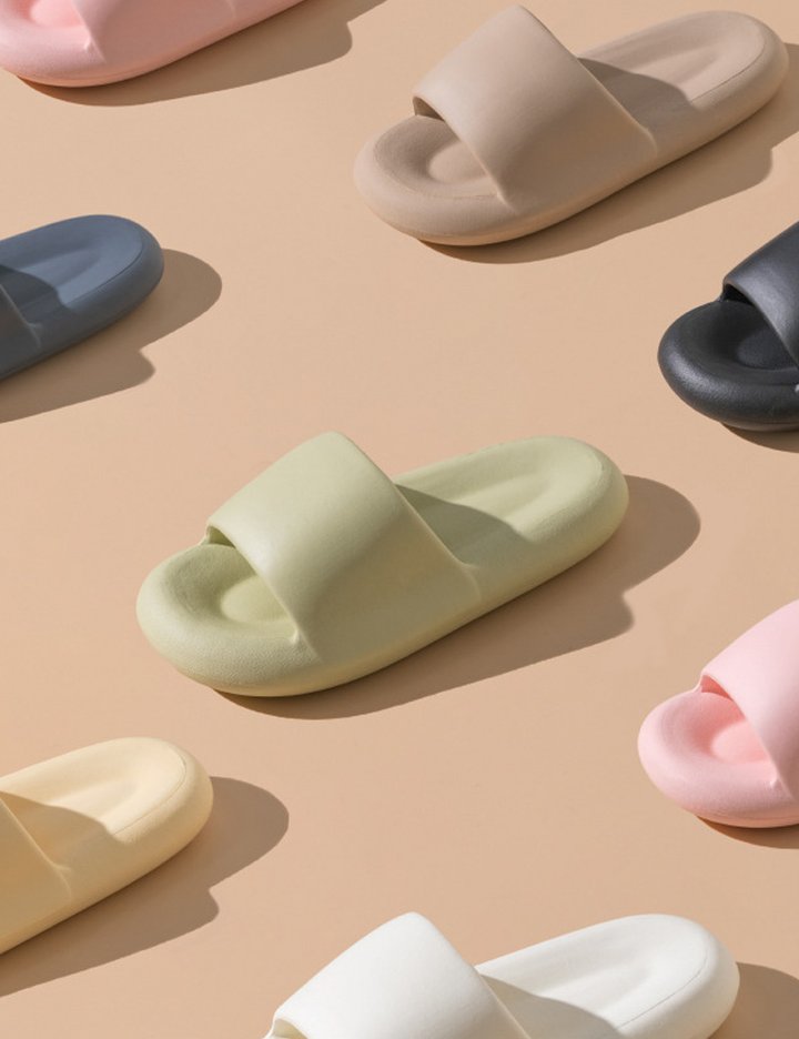 [무타공마켓] 층간소음 방지 푹신한 마카롱 슬리퍼 10종 (택1)