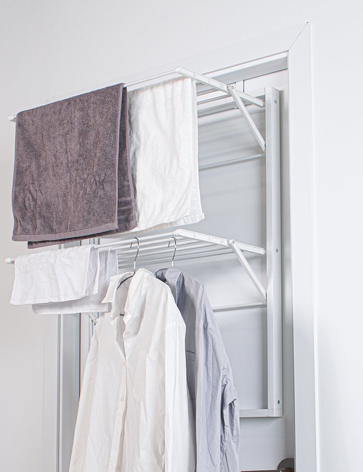 [무타공마켓] 런드리업 문걸이 빨래건조대