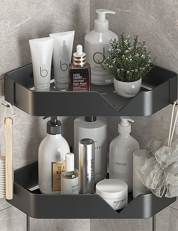 [무타공마켓] 무타공 욕실 코너 선반 2종 (택1)