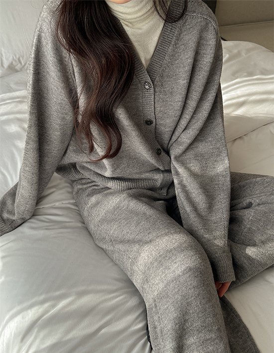 [Muse12] 소프티 가디건 니트 세트 (택1)
